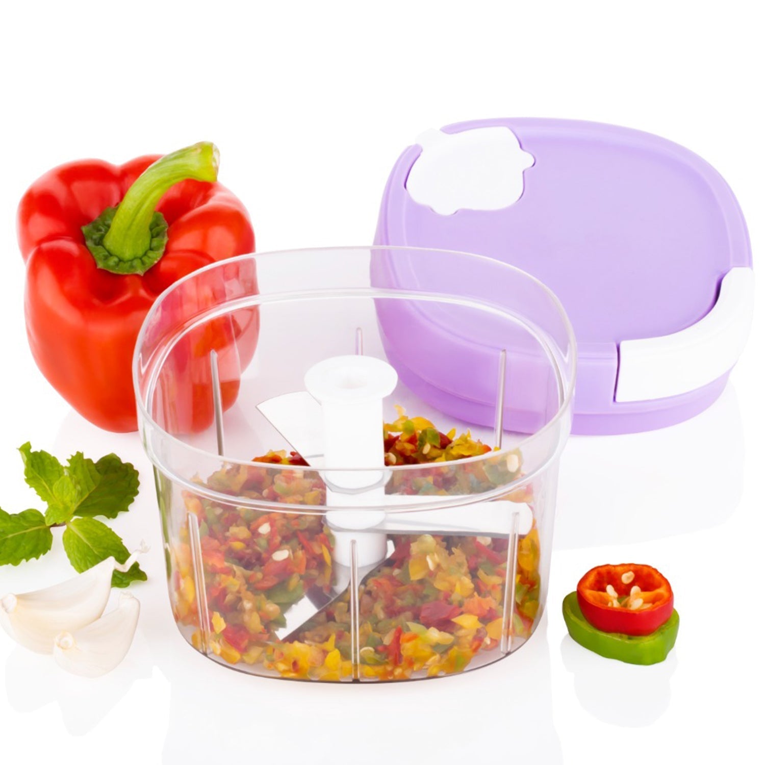2673 Handy Chopper And Slicer Used Widely For Chopping And Slicing Of Fruits Vegetables Cheese Etc. Including All Kitchen Purposes 2673 Handy Chopper And Slicer Used Widely For Chopping And Slicing Of Fruits Vegetables Cheese Etc. Including All Kitchen Purposes